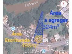 VENDE-SE ÁREA EM AVENIDA COMERCIAL